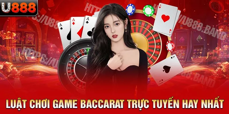 Luật chơi game baccarat trực tuyến hay nhất