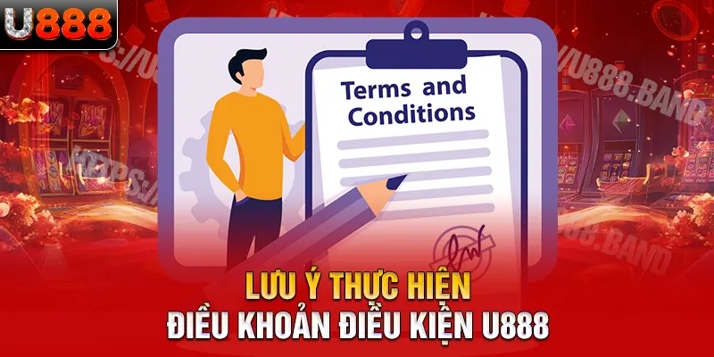 Lưu ý thực hiện điều khoản điều kiện U888